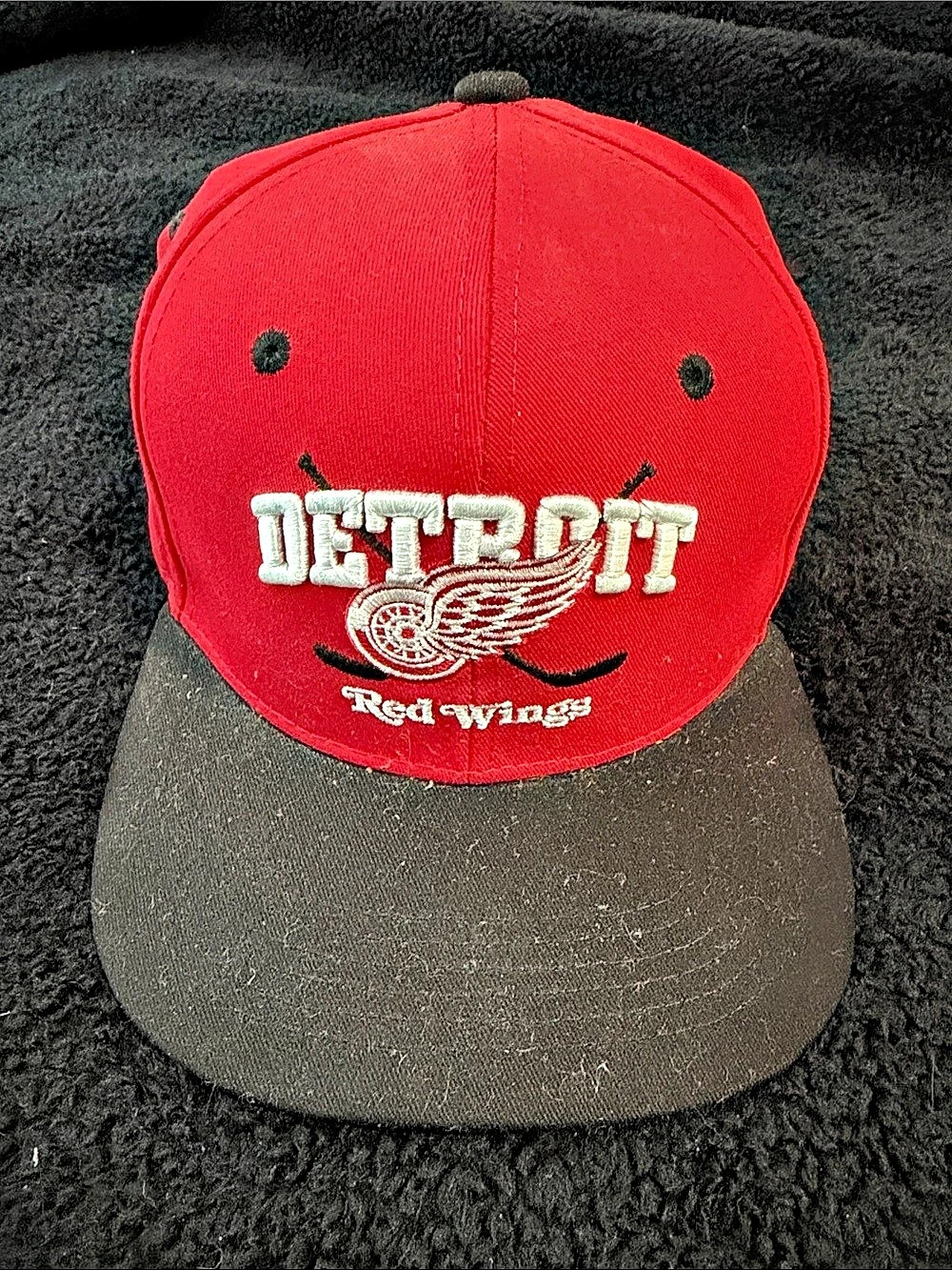 Melonwear Detroit Red Wings Coca-Cola baseball cap Red Black